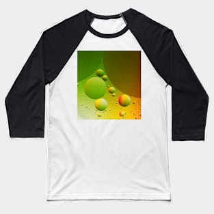 Abstract green Baseball T-Shirt